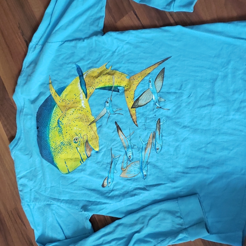 Men's Guy Harvey long sleeved fishing shirt